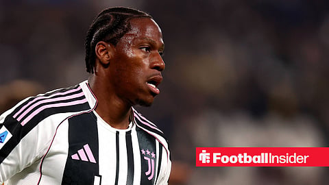 Jonathan David playing for Juventus in home kit
