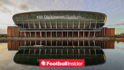 General View outside the Hill Dickinson Stadium during the Everton FC v West Ham United FC English Premier League match at Hill Dickinson Stadium, Liverpool, England, United Kingdom on 29 September 2025