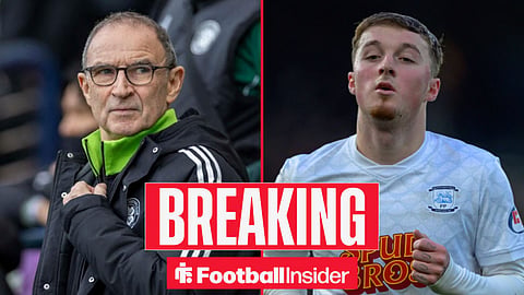 Martin O'Neill on the sidelines at Celtic, with Alfie Devine in action for Preston