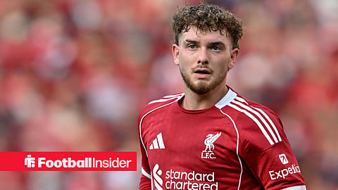 Harvey Elliott in action for Liverpool