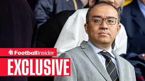 Wolves Chairman Jeff Shi before the Premier League match between Wolverhampton Wanderers and Chelsea at Molineux, Wolverhampton, England on 25 August 2024