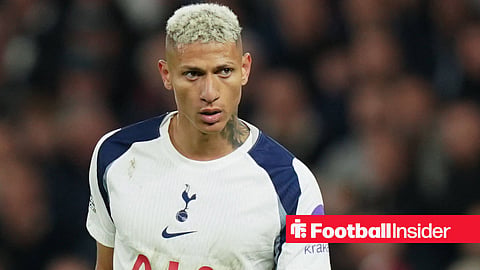 Richarlison in action for Spurs