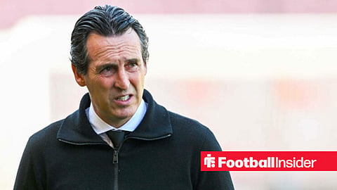 Unai Emery on sidelines