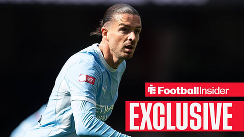 Jack Grealish in action for Man City in Community Shield