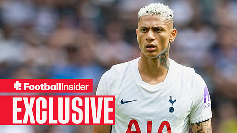Richarlison in action for Spurs