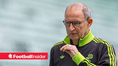 Martin O'Neill in Celtic gear