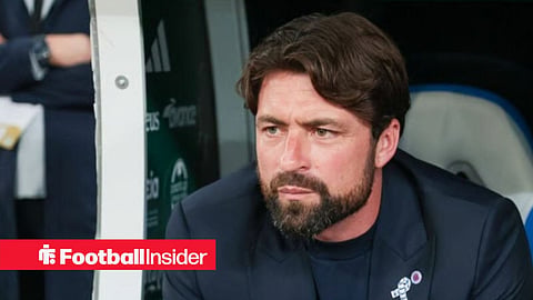 Russell Martin in the dugout at Leicester