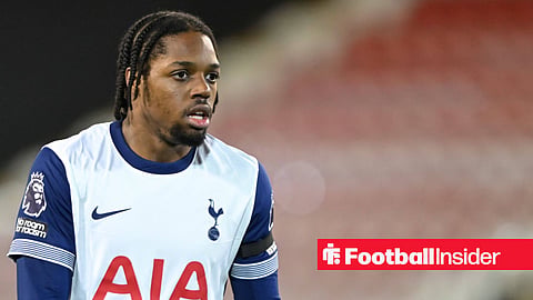 Tyrese Hall in Tottenham kit