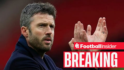 Michael Carrick applauding at Old Trafford