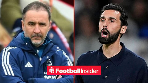 Vitor Pereira and Alvaro Arbeloa on the sidelines at Nottingham Forest and Fulham respectively