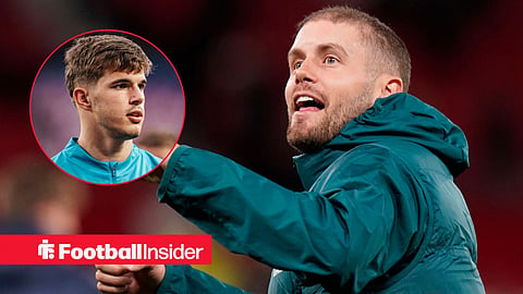 Fabian Hurzeler celebrating with Luka Vuskovic left inset