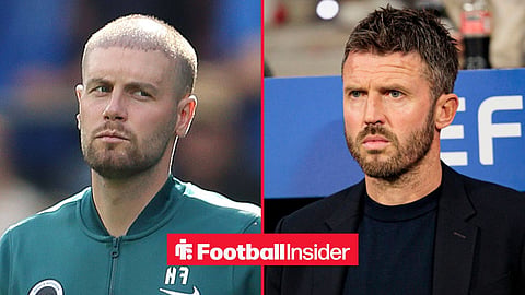 Fabian Hurzeler and Michael Carrick on the sidelines at Brighton and Man United respectively