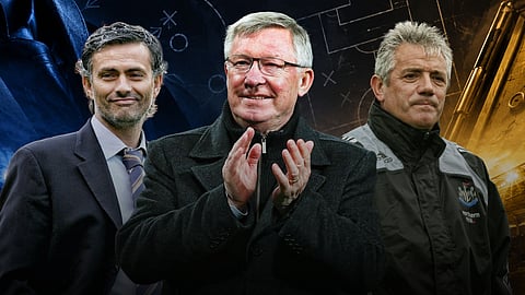 Jose Mourinho, Sir Alex Ferguson, Kevin Keegan