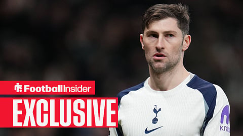 Ben Davies in action for Spurs
