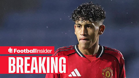 JJ Gabriel in action for Man United