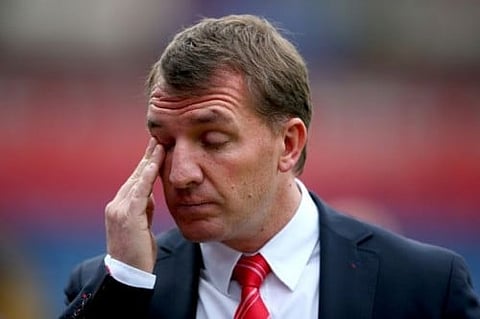 Axe man: Brendan Rodgers was sacked by Liverpool on Sunday