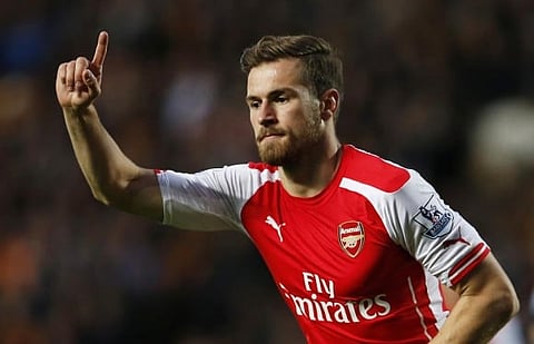 Middle man: Aaron Ramsey is back to his best form