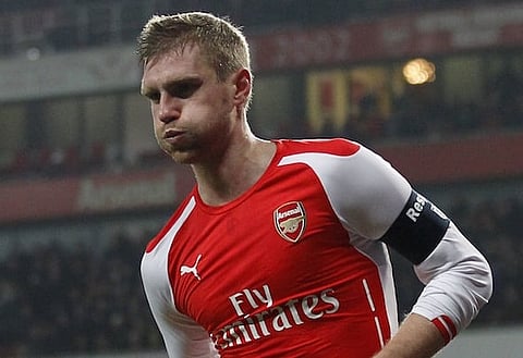 Summer break: Mertesacker enters the final year of his contract in July