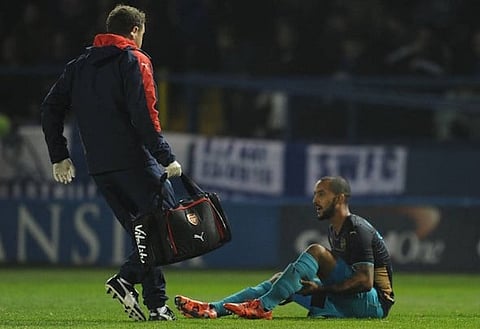 Three fold: Arsenal need all their front men fit, according to Ian Wright