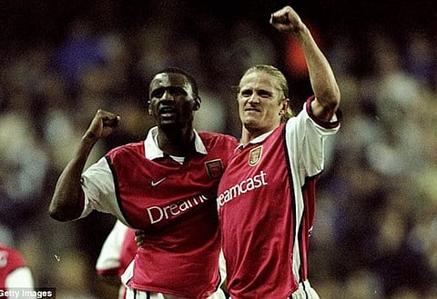 Dynamic duo: Patrick Vieira and Emmanuel Petit were a great midfield partnership
