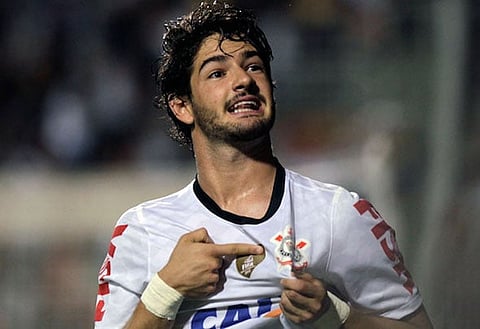 Done deal: Alexandre Pato has sealed a loan move to Chelsea