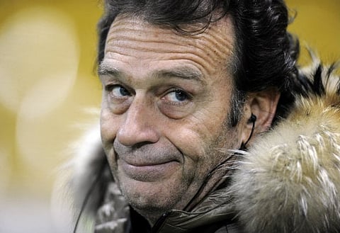 Axe man: Cellino hinted that Evans' reign will soon be over