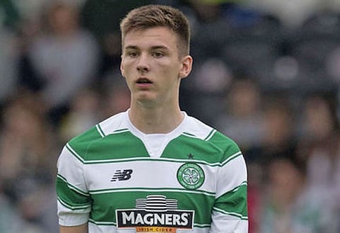 Kieran Tierney is happy to stay at Celtic