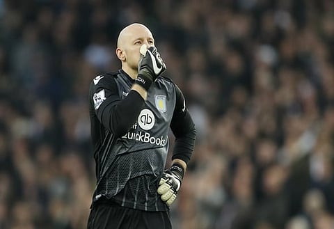 Football Soccer - Aston Villa v Tottenham Hotspur - Barclays Premier League - Villa Park - 13/3/16
Aston Villa's Brad Guzan
Action Images via Reuters / John Sibley
Livepic
EDITORIAL USE ONLY. No use with unauthorized audio, video, data, fixture lists, club/league logos or "live" services. Online in-match use limited to 45 images, no video emulation. No use in betting, games or single club/league/player publications. Please contact your account representative for further details.