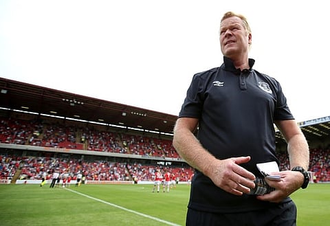 Britain Football Soccer - Barnsley v Everton - Pre Season Friendly - Oakwell - 23/7/16
Everton manager Ronald Koeman before the match
Action Images via Reuters / Peter Cziborra
Livepic