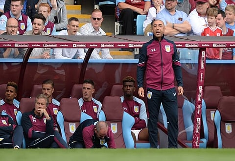 Britain Football Soccer - Aston Villa v Middlesbrough - Pre Season Friendly - Villa Park - 16/17 - 30/7/16
Aston Villa manager Roberto Di Matteo
Action Images via Reuters / Alan Walter