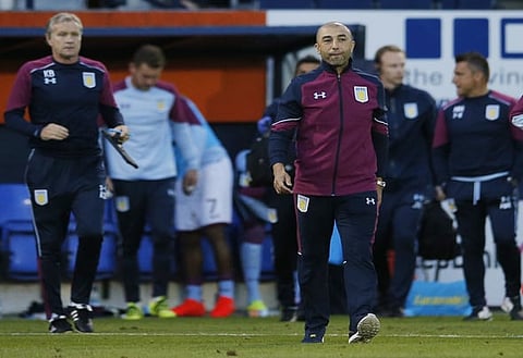 Britain Football Soccer - Luton Town v Aston Villa - EFL Cup First Round - Kenilworth Road - 10/8/16
Aston Villa manager Roberto Di Matteo
Mandatory Credit: Action Images / Andrew Couldridge
Livepic