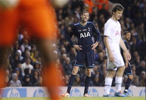 Peter Crouch names his favourite Tottenham 2010-11 moment on Twitter