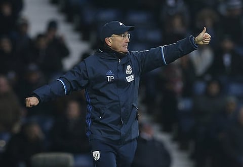Britain Soccer Football - West Bromwich Albion v Sunderland - Premier League - The Hawthorns - 21/1/17 West Bromwich Albion manager Tony Pulis Action Images via Reuters / Andrew Couldridge Livepic EDITORIAL USE ONLY. No use with unauthorized audio, video, data, fixture lists, club/league logos or "live" services. Online in-match use limited to 45 images, no video emulation. No use in betting, games or single club/league/player publications. Please contact your account representative for further details.