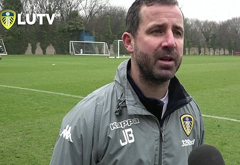 Vieira wishes departing Leeds coach good luck in his next challenge on Twitter