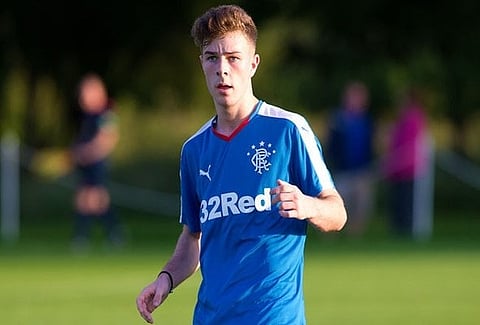 Rangers attacker sends farewell message to fans on Twitter