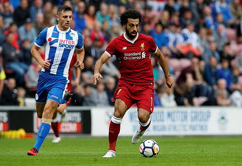 Mo Salah, set for a brief international break next month