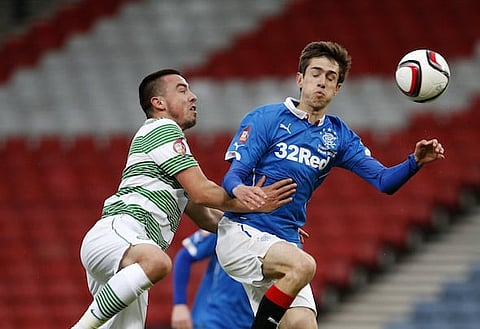 Rangers rookie promoted into first-team squad after hat-trick