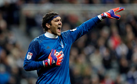 Britain Football Soccer - Newcastle United v Nottingham Forest - Sky Bet Championship - St James' Park - 16/17 - 30/12/16 Nottingham Forest's Vladimir Stojkovic Mandatory Credit: Action Images / Lee Smith EDITORIAL USE ONLY. No use with unauthorized audio, video, data, fixture lists, club/league logos or "live" services. Online in-match use limited to 45 images, no video emulation. No use in betting, games or single club/league/player publications. Please contact your account representative for further details.