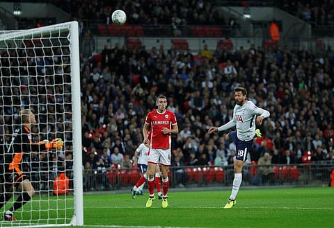 Tottenham fans react on Twitter to Llorente display against Barnsley