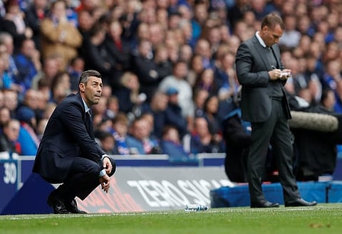 Caixinha: I saw this at half-time for the first time in Rangers win over St Johnstone