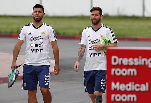 Messi tells Barcelona: Sign Aguero from Man City and I'll sign new contract - Sources
