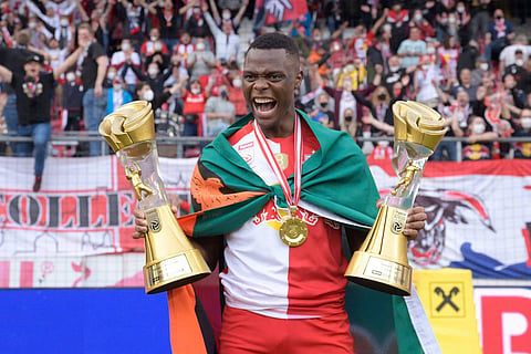 Sources: RB Salzburg sensation Patson Daka reacts to West Ham swoop