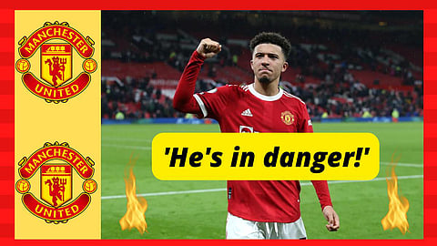 Jadon Sancho 'in danger' at Man United after latest - pundit