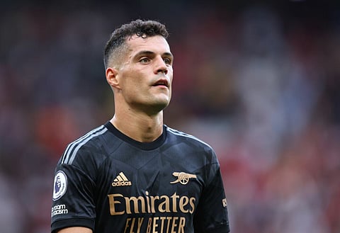 Ex-Premier League referee: Granit Xhaka 'flawed personality' exposed as controversial Arsenal image emerges