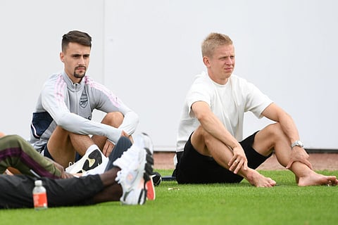 Oleksandr Zinchenko and Fabio Vieira expected to miss out on Arsenal XI after injury latest - expert