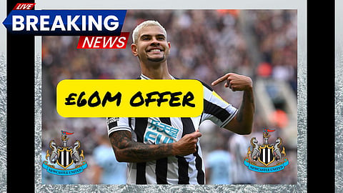Sources: Newcastle United line up record £60m Bruno Guimaraes offer