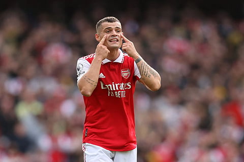 Ex-Fifa official: Arsenal star Granit Xhaka could face extended ban as controversial image emerges
