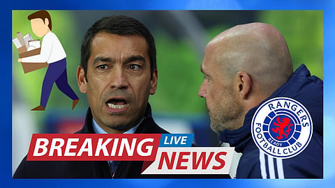 Ibrox sources: Rangers board in Giovanni van Bronckhorst sack talks today