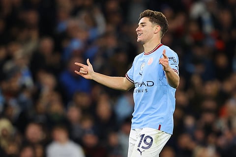Expert suggests Man City have 'big problem' with Erling Haaland and Julian Alvarez