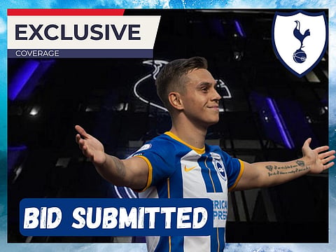 Sources: Tottenham submit verbal offer for Leandro Trossard